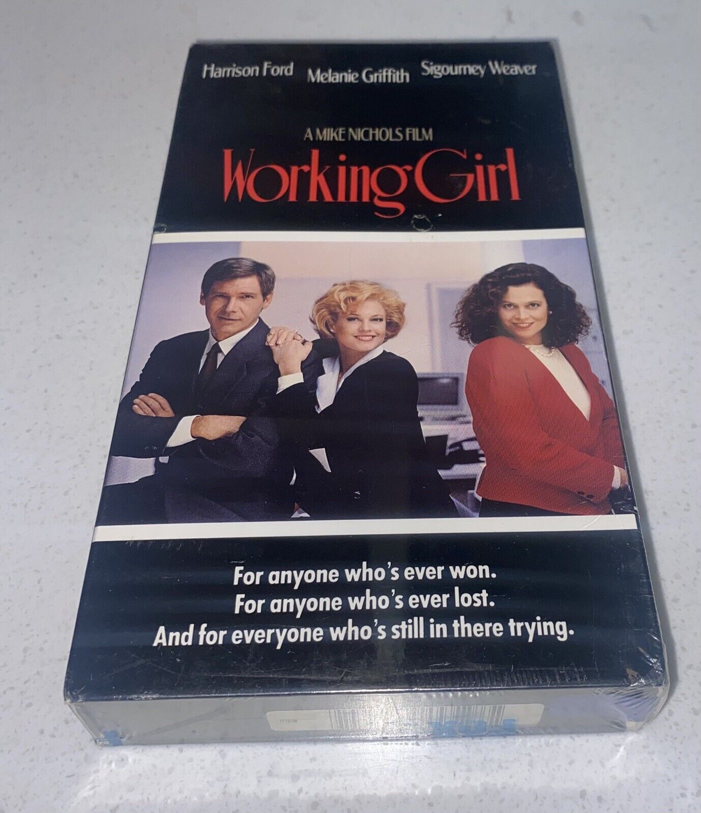 Working Girl VHS SEALED Watermarks CBS Fox Harrison Ford Melanie Griffith 1989