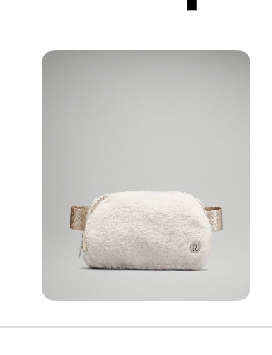 Lululemon Everywhere Fleece Belt