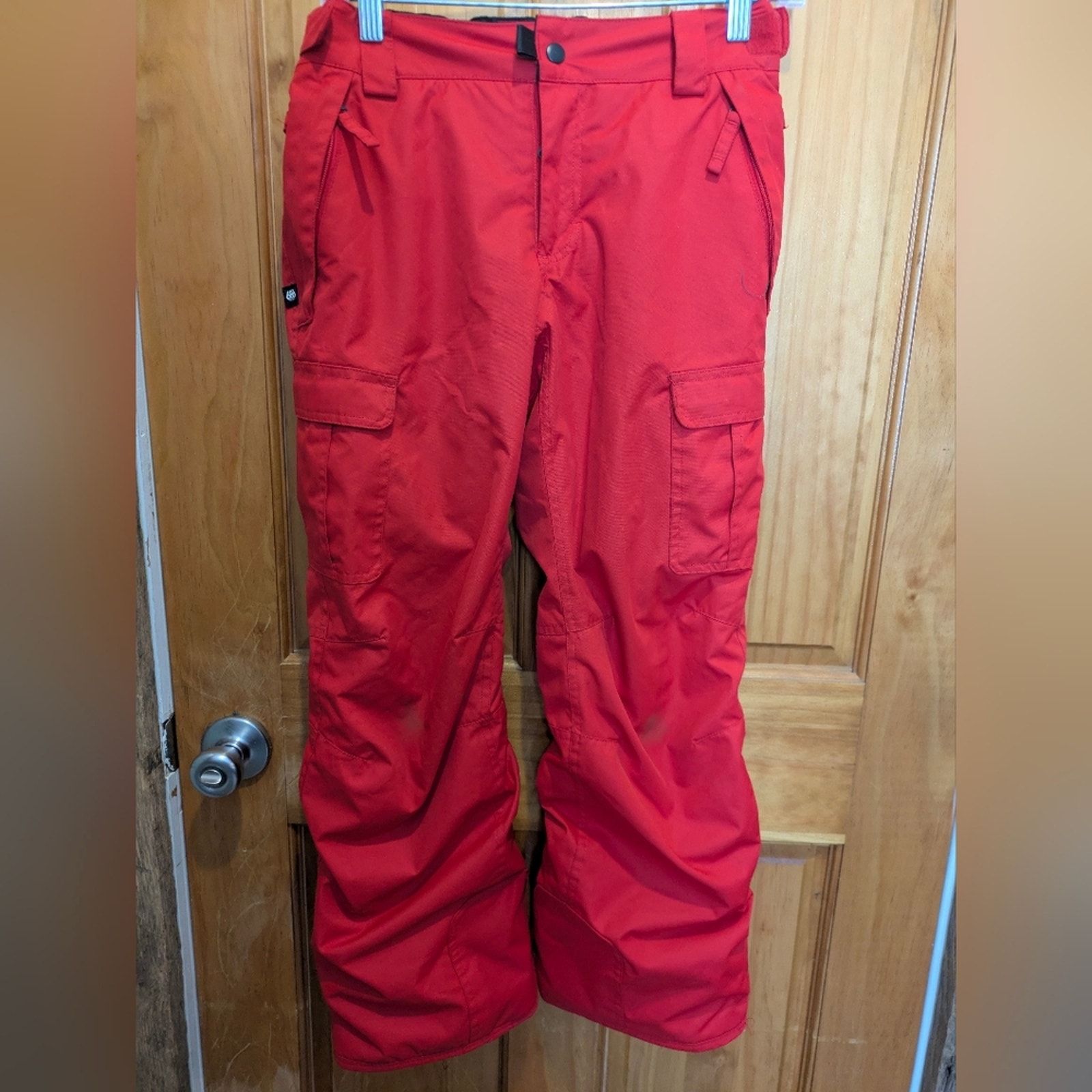 Boy's 686 Ski/Snow Cargo Infi Pants Large infiDRY Waterproof Breathable Thermal