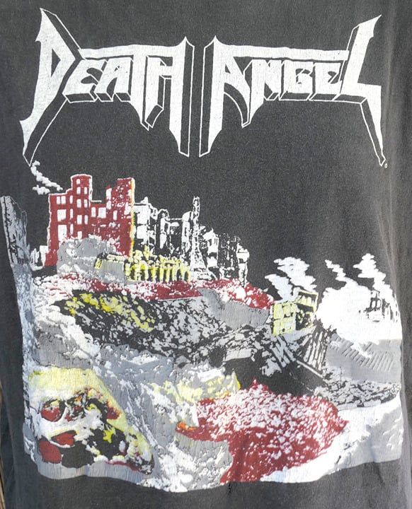 80's Vintage DEATH ANGEL The Ultra Violence T Shirt XL With SJM Tag