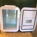 Caynel white retro mini fridge