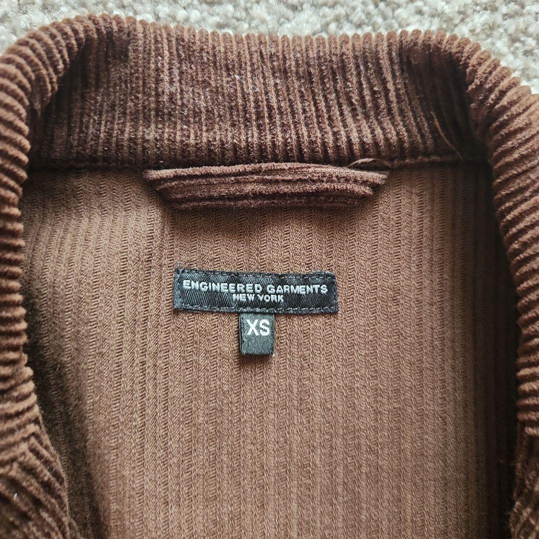 ENGINEERED GARMENTS NB JACKET BROWN XS