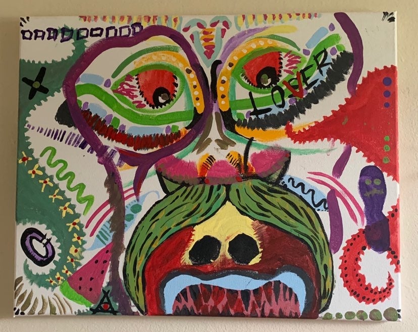 Monkey Madness Painting