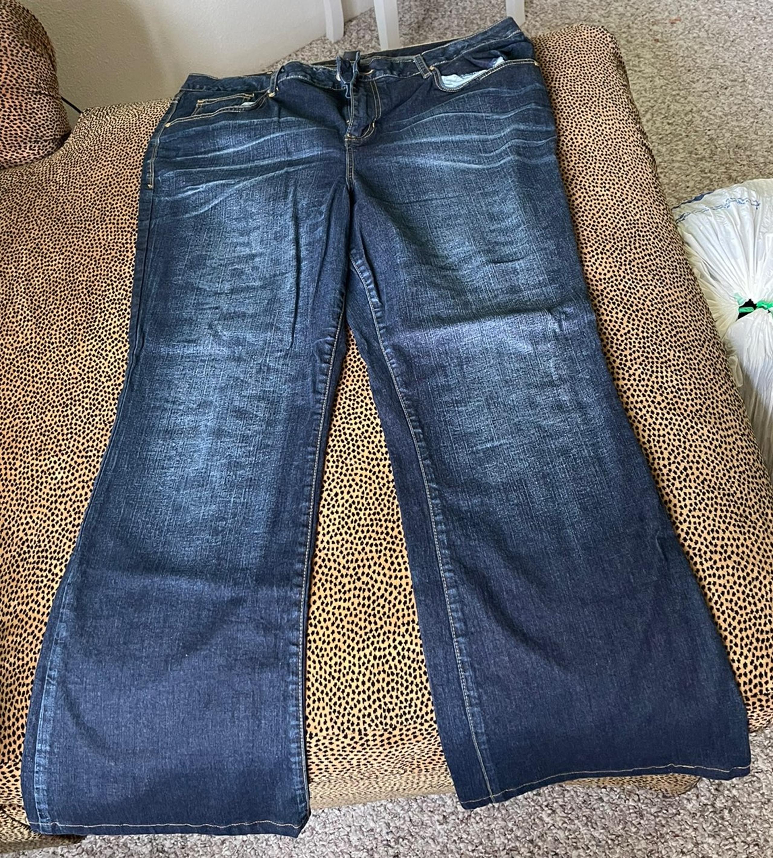 baby phat blue wide leg jeans