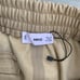 Cream/Beige MNG Mango Faux Leather Jogger Pants w/ Elastic Drawstring Waist