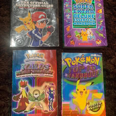 Pokémon book lot ! 4 books total and all classics