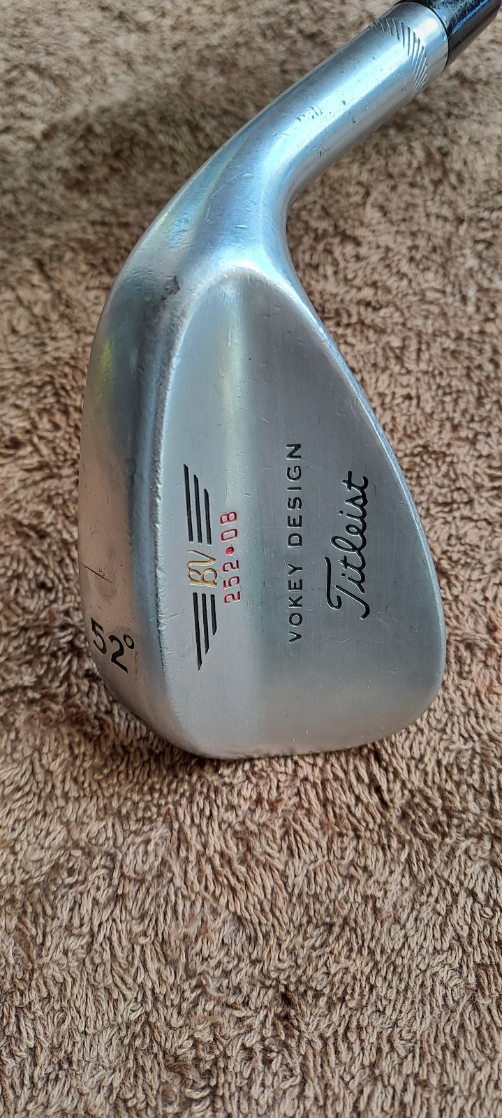 Golf Club TITLEIST VOKEY Bv 252 08 52 Wedge RH, See Pictures For Details