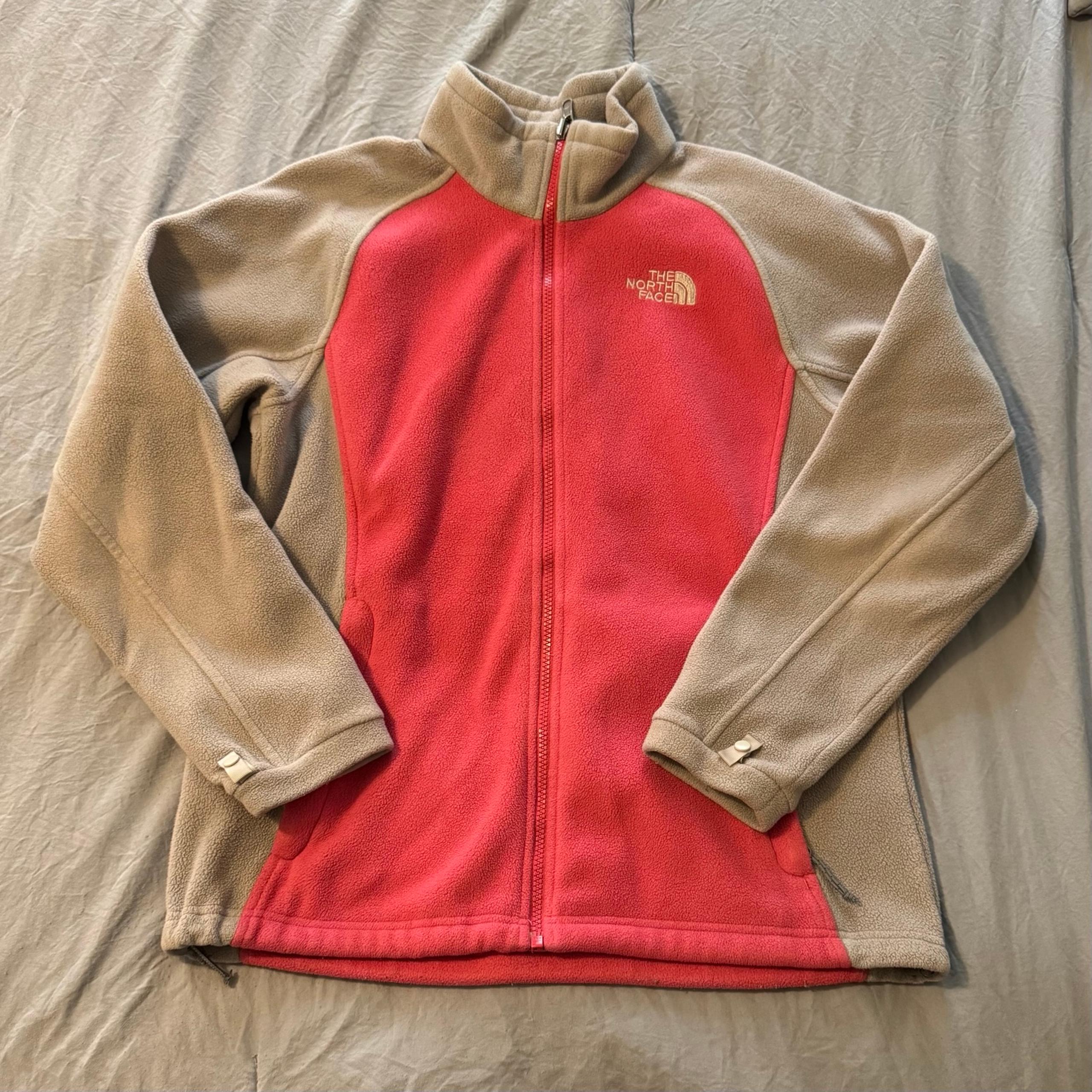 The North Face Jacket Womens Large Pink Morningside Full Zip Outdoor Fleece
