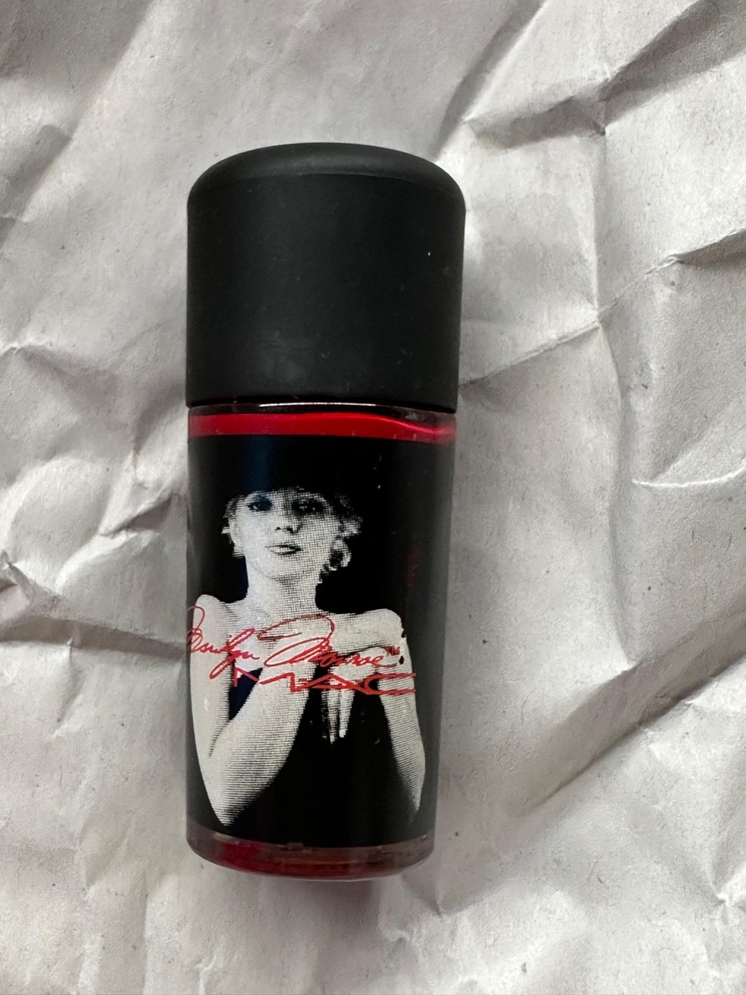 MAC COSMETICS nail lacquer / polish LIMITED edition MARILYN MONROE like new