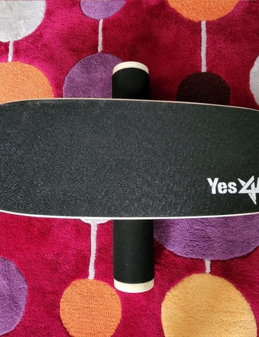 Yes4All Balance Board Trainer with Adjustable Stoppers
