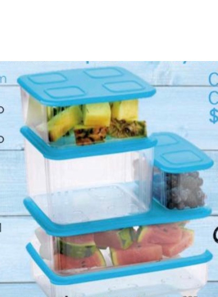 Tupperware CrystalWave PLUS Containers S