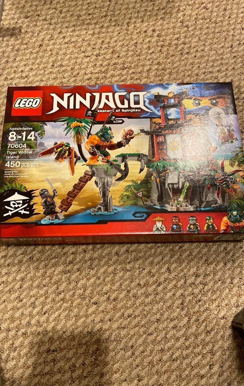 Lego Ninjago Tiger Widow Island
