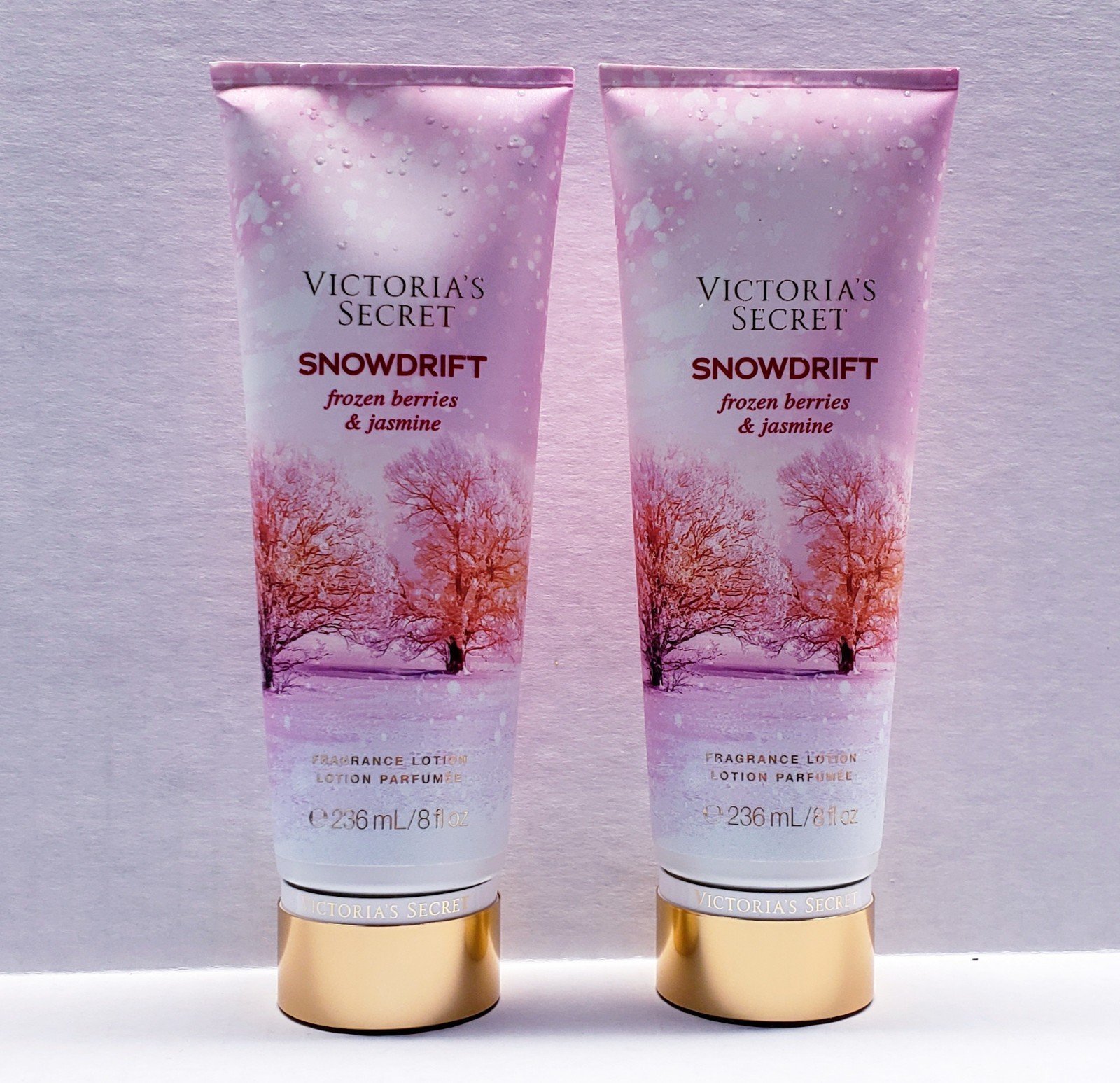Victoria's Secret Limited Edition SNOWDRIFT Fragrance Lotion, 8 fl oz (2 pack)