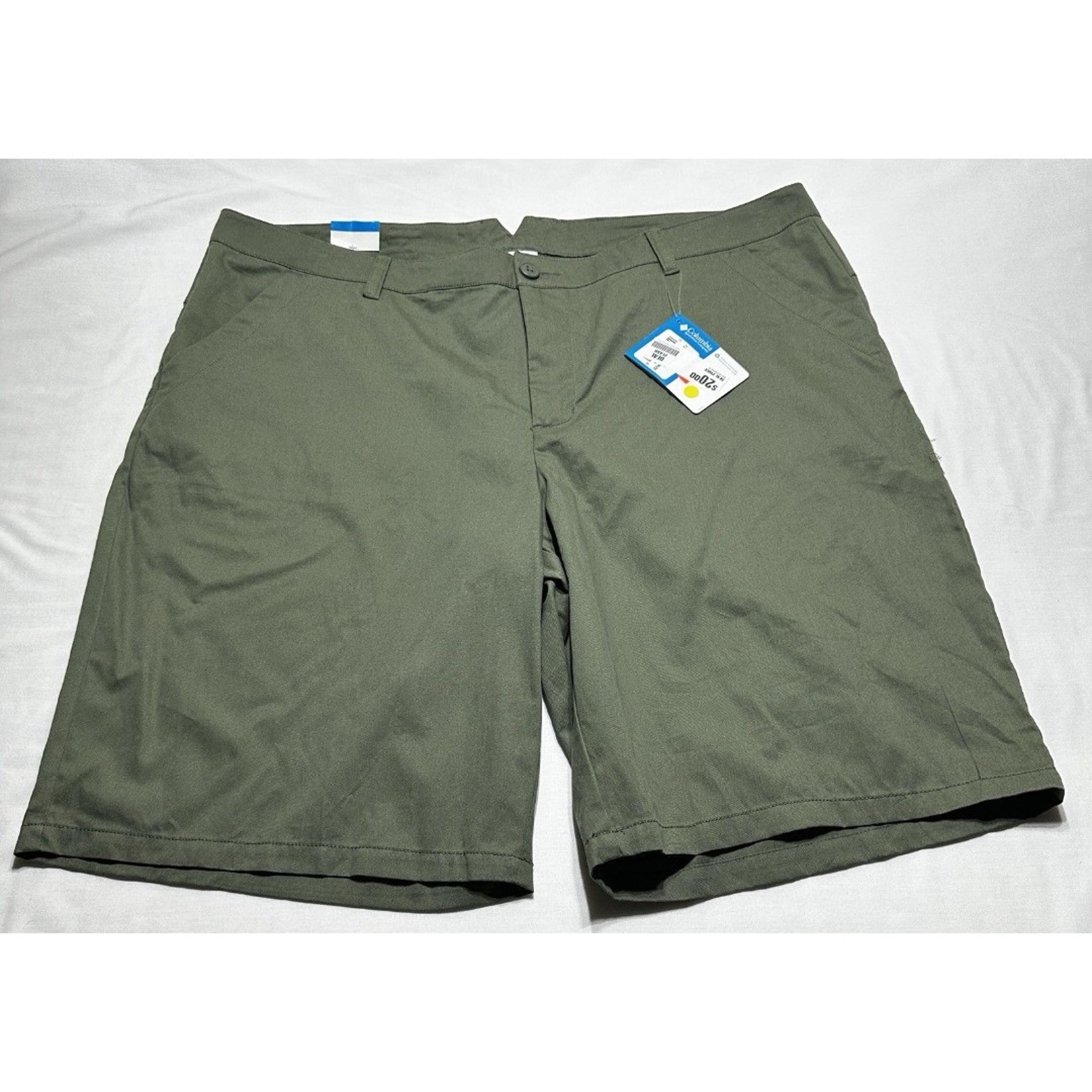 Kenzie Cove Bermuda Shorts Olive Green Women’s Size 22W NWT New *READ - Columbia