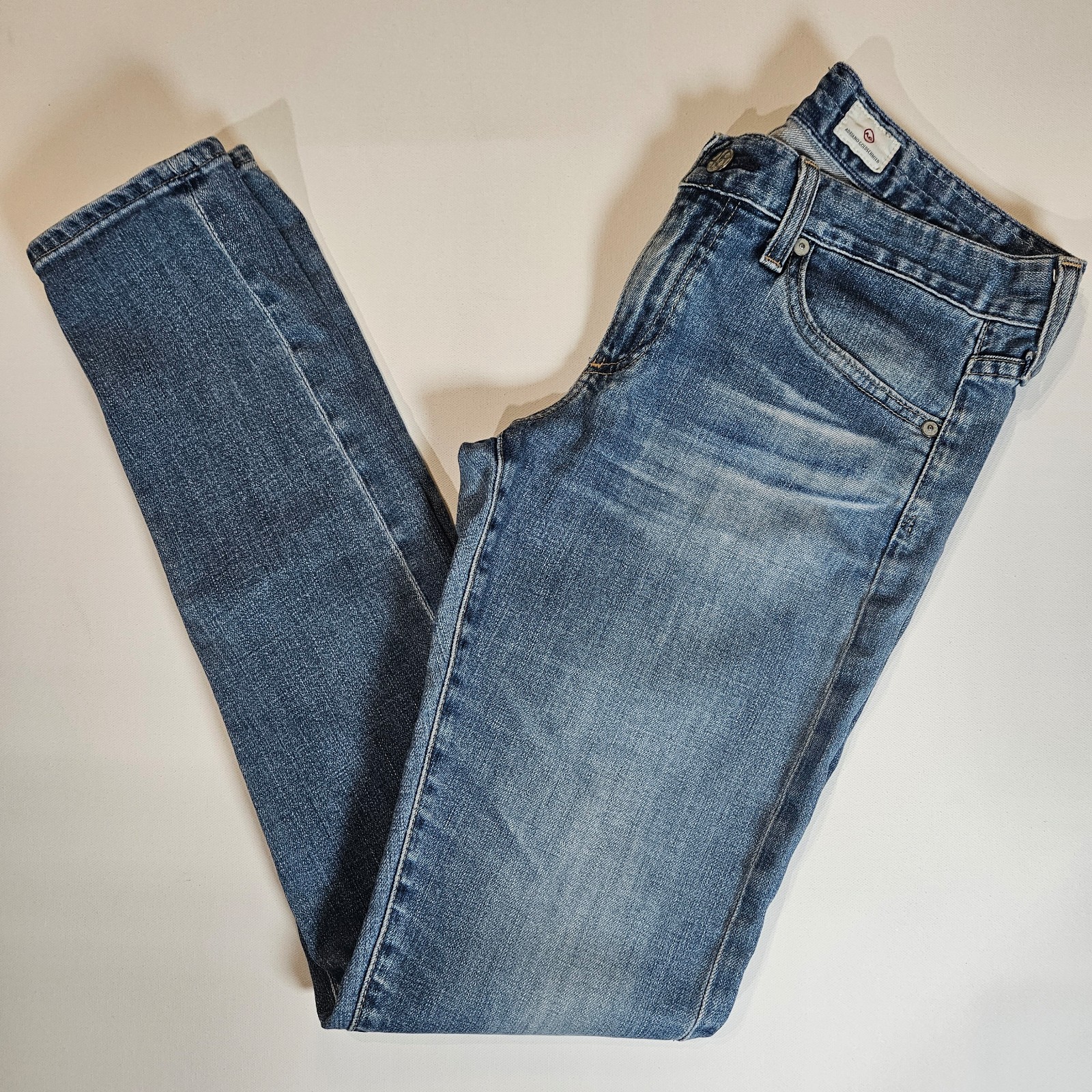 AG Adriano Goldschmied Jeans Womens 30 Waist The Nikki Relaxed Skinny Leg Denim