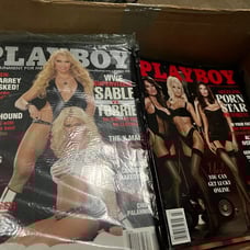 50 pack of assorted playboy magazines