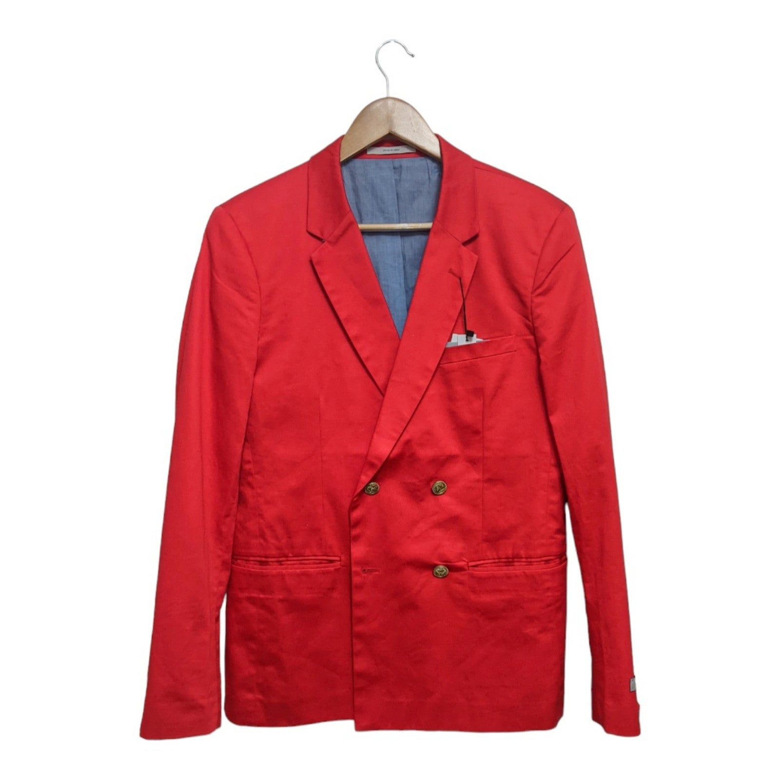 Edge by WD.NY Dk Orange Double Breasted Blazer, M