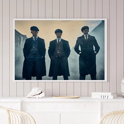 Peaky Blinders canvas poster home decor wall art 24x36inch