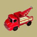 Vintage Lesney Matchbox No. 13c Thames Trader Wreck Truck Red Made in England