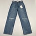 Hidden Womens Jeans Los Angeles Size 26 Logan Front Pleats blue Casual Zip New