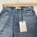 Hidden Womens Jeans Los Angeles Size 26 Logan Front Pleats blue Casual Zip New