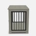 Heavy Duty Dog Crate Furniture with Barn Door, Wood Indoor Dog Crate Kennel crat