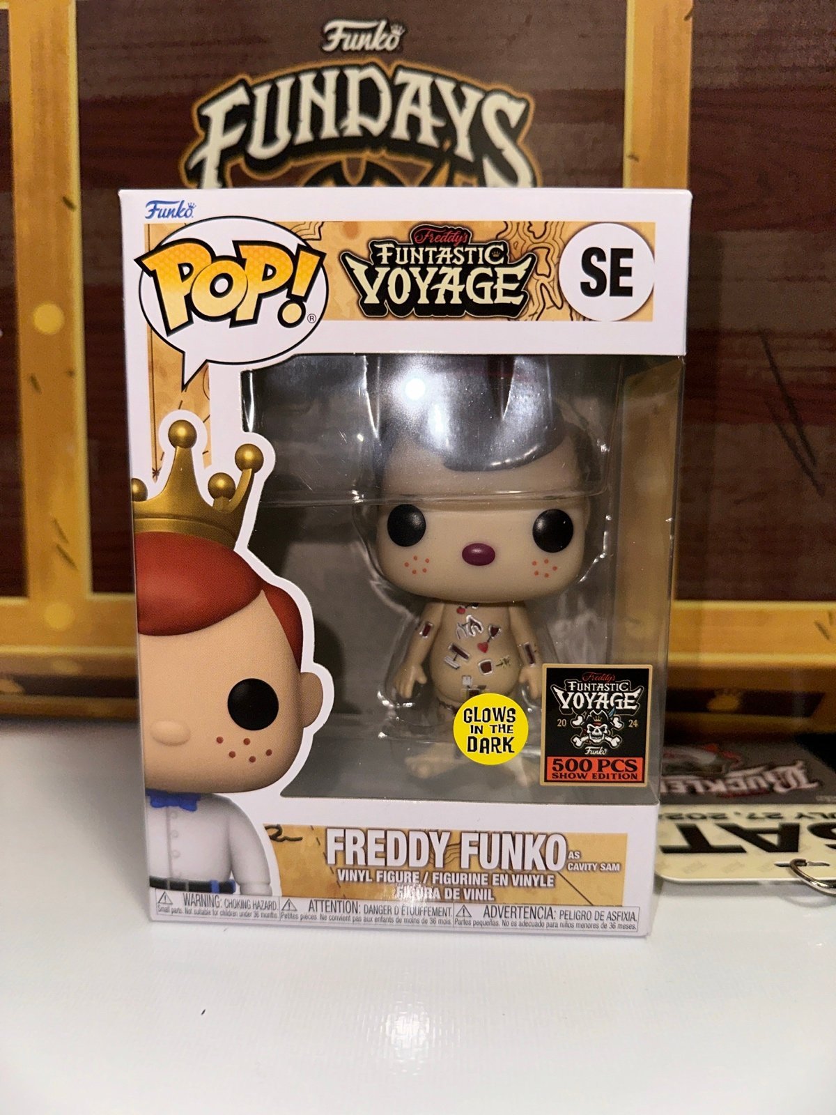 GITD Freddy Funko as Cavity Sam LE500
