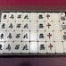 Mahjong Tile Set with Hard Case, Bamboo Tiles, Showa Retro