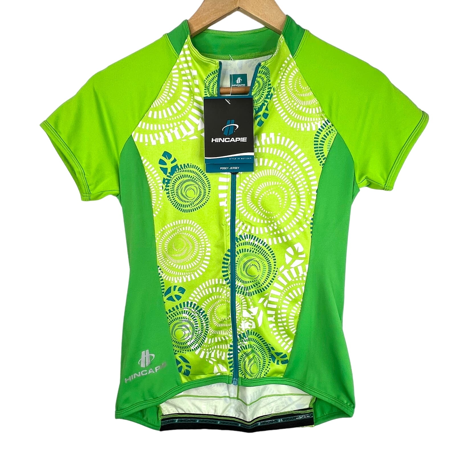 NWT Hincapie Limelight Posey Cycling Jersey Small