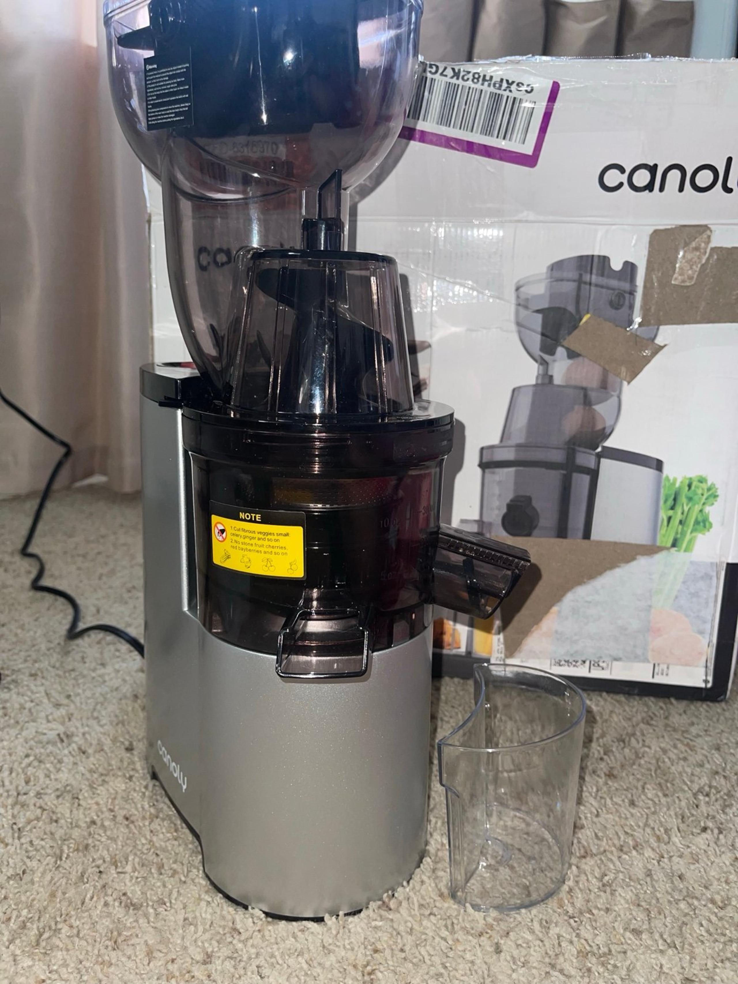 Canoly 002 Masticating Juicer Machine, Cold Press Juicer for Vegetables & Fruits