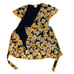 Cinq a Sept Floral Cameron Wrap Dress 4 Navy Multi Silk Mini Short Sleeve Spring
