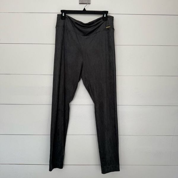 Lilly Pulitzer Women’s 14 Grey Desi Ultra Suede Leggings