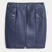 MANGO Designer Line Vegan Faux Leather Skirt NEW NWT Size 12