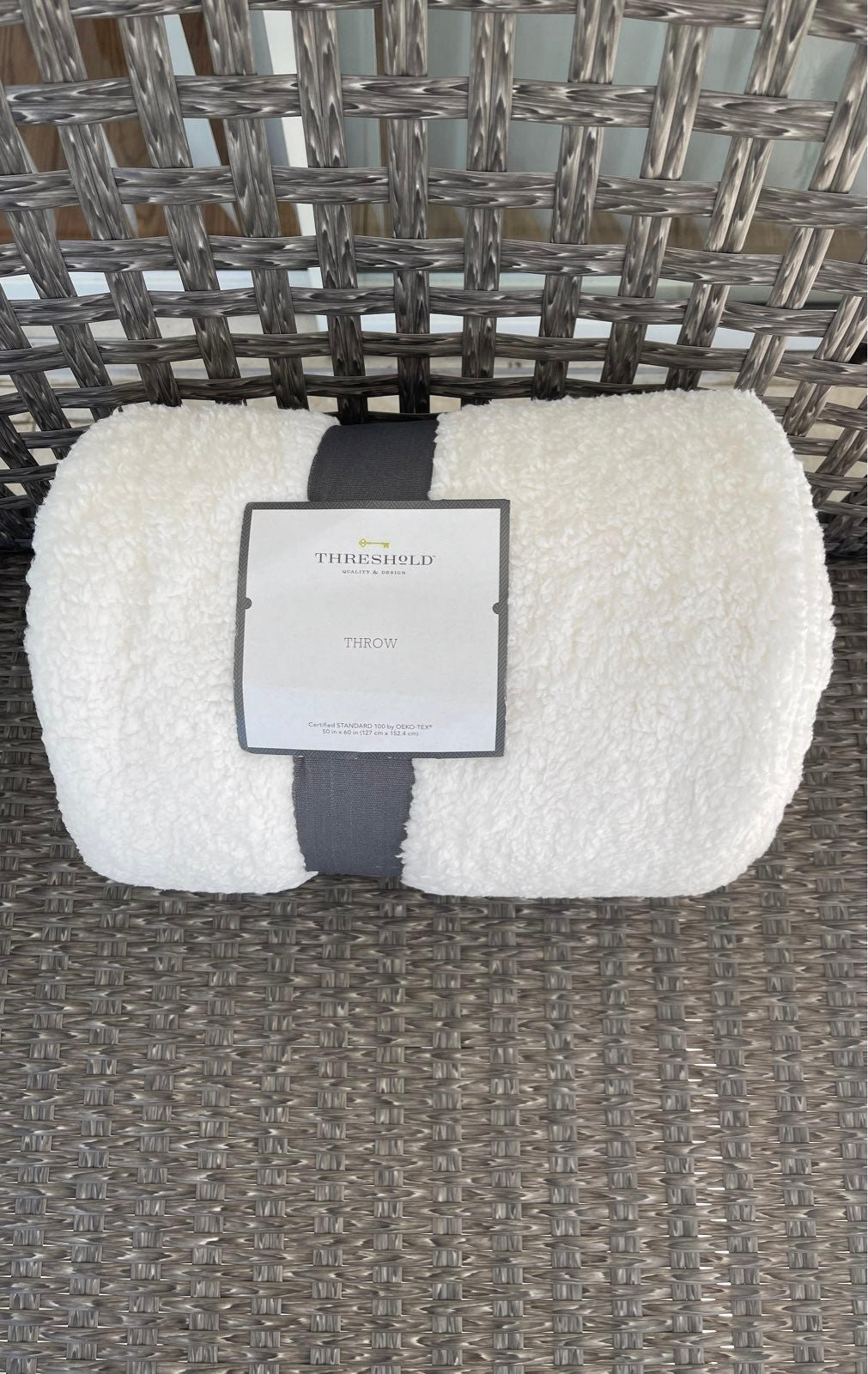 Threshold Throw 50" x 60" - White