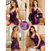 Avidlove Women Lingerie Satin Lace Chemise Nightgown Sexy Full Slips Sleepwear