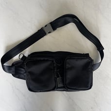 Chrome crossbody bag