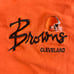 Vintage Cleveland Browns Polo Shirt Crablesportswear Size XL Logo Spell Out READ