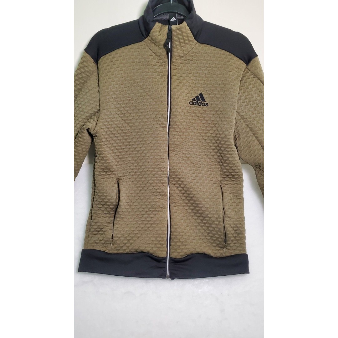 Adidas Men's ZNE COLD.RDY Full Zip Jacket Focus Olive Size