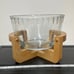 Wood Stand With Bowl
