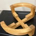 Wood Stand With Bowl