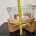 Wood Stand With Bowl