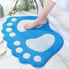 Bathroom Rugs Mats Water Absorbent Non-Slip Mat Used in Bathroom, 19x26''