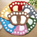 Bathroom Rugs Mats Water Absorbent Non-Slip Mat Used in Bathroom, 19x26''
