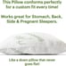 Bamboo Shredded Memory Foam Pillow- Reduce or Eliminate Neck, Back and Shoulder