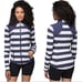 Lululemon Forme Jacket Cuffins Steep Stripe Cadet Blue Horizontal