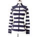 Lululemon Forme Jacket Cuffins Steep Stripe Cadet Blue Horizontal