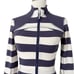 Lululemon Forme Jacket Cuffins Steep Stripe Cadet Blue Horizontal