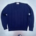 Lord Jeff Navy sweater 90s orlon and fine wool