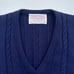 Lord Jeff Navy sweater 90s orlon and fine wool