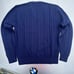 Lord Jeff Navy sweater 90s orlon and fine wool